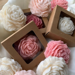 Floral Soya Candle - Scented - 80ml