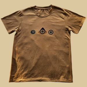 Greek Evil Eye - Brown T-Shirt