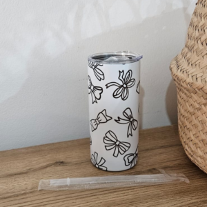 Black Bows Tumbler 15oz - 450ml