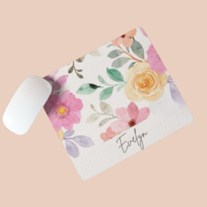 Mousepad - Personalized - Flower Blossom
