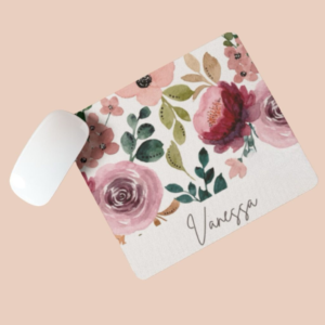 Mousepad - Personalized - Flower Blossom