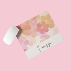 Mousepad - Personalized - Flower Blossom