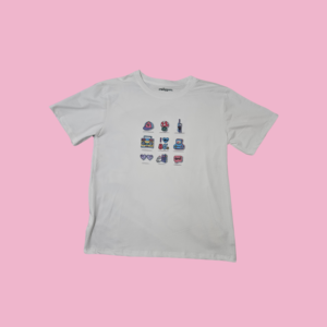 I love the 80s - White T-Shirt