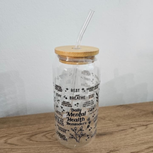 Glass Can - Daily mental Health Reminders