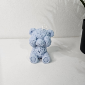 Peekaboo Teddy Bear Soya Candle – Scented – 100ml