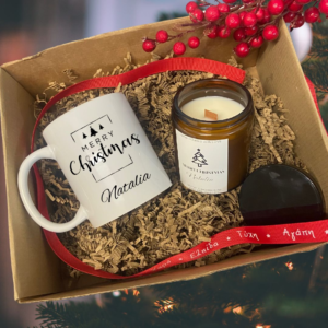 Soya Scented Candle 200ml - Gift box - Personalized -  Mug 325 ml