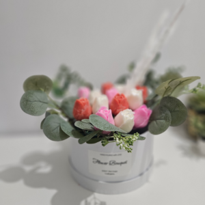 Flower Bouquet Soya Candles – Scented